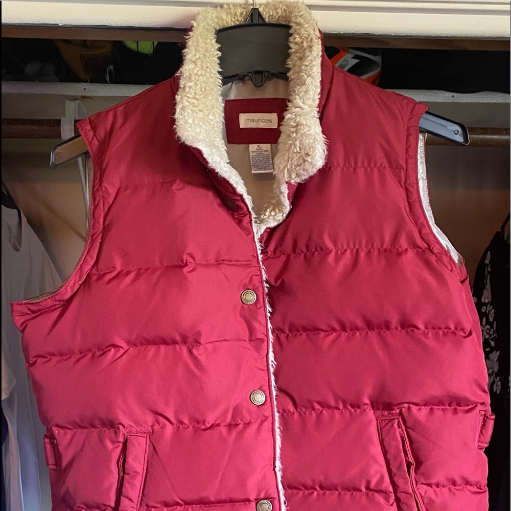 Adorable Maurice’s vest.